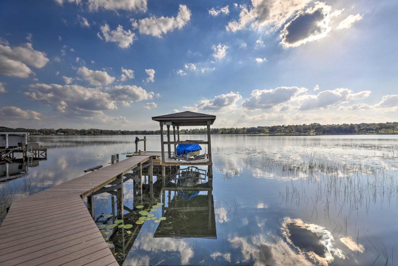 Dog-Friendly Lake Home With Dock About 25 Mi To Disney! Clermont Ngoại thất bức ảnh