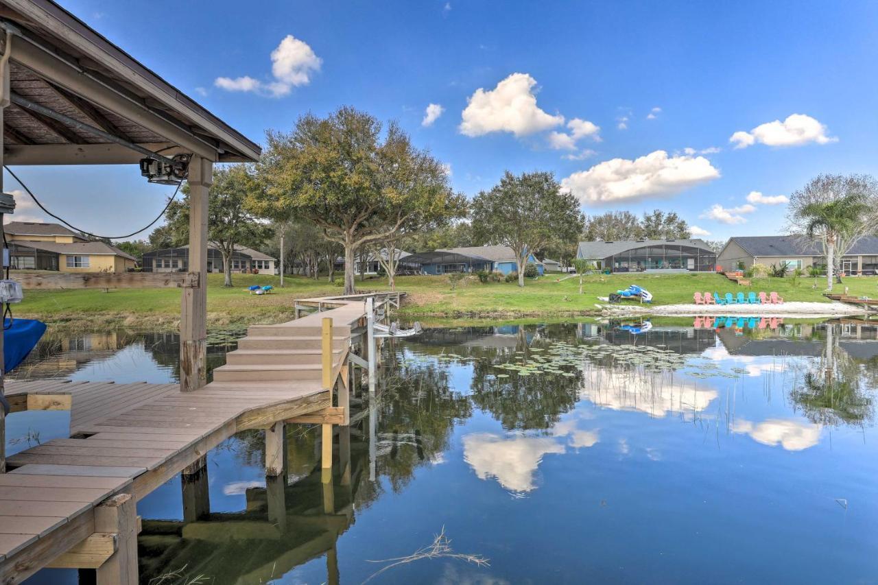 Dog-Friendly Lake Home With Dock About 25 Mi To Disney! Clermont Ngoại thất bức ảnh